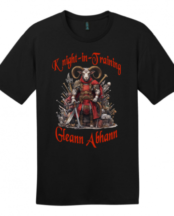 SCA t-Shirt, Knight-in-training Gleann Abhann