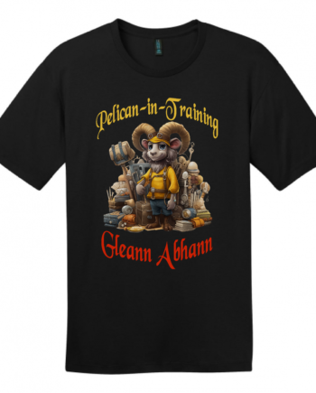 SCA t-Shirt, Pelican-in-training Gleann Abhann